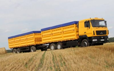 Транспорт для перевозки зерна. Автомобили МАЗ - Ставрополь, заказать или взять в аренду