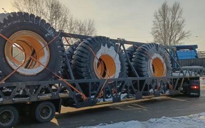 Тралы для перевозки больших грузовых колес - Новопавловск, заказать или взять в аренду