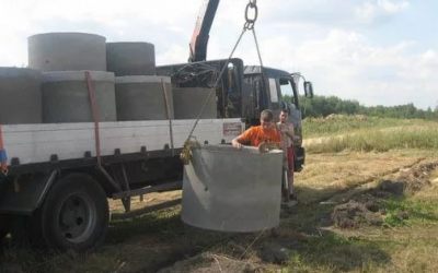 Перевозка бетонных колец и колодцев манипулятором - Ставрополь, цены, предложения специалистов