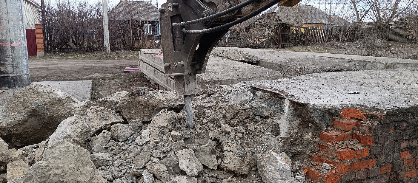 Услуги и заказ гидромолотов для демонтажных работ в Железноводске